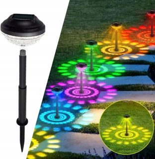 Prevesné svietidlo LED SOLÁRNE ZÁHRADNÉ LAMPA 12KS SOLÁRNE LED ZÁHRADNÉ LAMPA 12KS 0,07 W